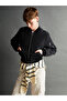 Nevavm College Collar Crop Women's Bomber Jacket with a Difference