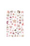 57 Pcs Coquette Kawaii Sweet Pink Sticker Set - Sticker Set Scrapbook Bullet Journal