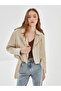 Trendlucky Biker Collar Women's Leather Look Jacket with a Difference
