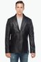 Morazzi Genuine Lambskin Men's Blazer Jacket Black