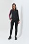 Garni Piping Detail on Sleeves Black Diving Tracksuit Set - 4