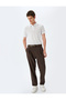Short Sleeve Semi Sheer Regular Fit Polo Neck T-Shirt