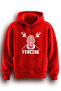 Fencing Printed Sweatshirt Hooded 3 Thread Hoodie Fencing Sweat Fench6007