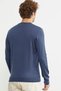 Erkek Sıfır Yaka Basic Triko Kazak - Indigo - 5