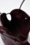 Monets Belt Detailed Shoulder Bag Claret Red - 6