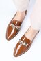Aileen Tan Color Women's Loafer Casual Flat Shoes