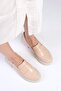 Andrea Skin Color Thick Soled Women's Loafer Shoes - 5
