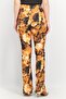 Women Regular Fit Lacing Details Pants, Rust - 2