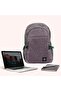 Moods up Lucky Laptop Backpack Gray - 7