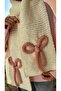 Bow Hand Knitted Scarf - 2