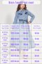 Junior Girls Denim Jeans Fabric Medium Thickness Children's Dress - Stylish and Comfortable Long Dress - 3