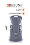 Electric Orange Juicer, 150 Watt, Multicolor - 3