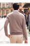 Textured V-Neck Comfortable Fit Men's Sweater - 5