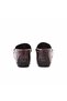 Men's Genuine Leather Rubber Sole Claret Red Casual Shoes - 4