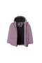 Boys' Winter Coat - Plum Color, Furry Inside Surface, Waterproof and Windproof, Hood, 3 Pockets - 2