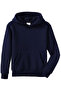Men's Navy Blue Hooded Winter Thick Sweatshirt