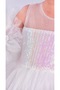 Pon Pon Sleeve Dress Sequined Tutu Girl's Evening Dress - 2
