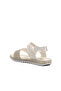 White Glitter Orthopedic Girl's Sandals 24-408 P - 4