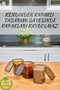 Set of 6 Self-Closing Food Freezer Spice Storage Containers 1.15 Liter Anthracite - 3
