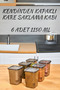 Set of 6 Self-Closing Food Freezer Spice Storage Containers 1.15 Liter Anthracite