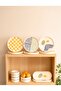 Hand Made 14 Piece Modern Breakfast Set for 6 People - Luxury Breakfast Presentation Plate Set - 2