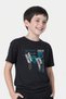 Casual Active Printed Boy's Round Neck Short Sleeve T-Shirt - 2