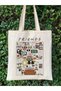Friends Design Raw Cloth Tote Bag, Pinterest Bag - 3