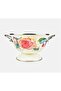 Vintage Rose Rose 22 Cm Enamel Strainer Colander