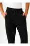 Men's Black Gray Melange m Tsu Sweatpants - Lf 2036308 -Black - 3