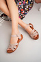 Anatomical Orthopedic Ultra Comfort Comfortable Sole Strappy Women's Sandals - 3