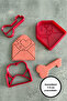 Heart - Letter Themed Mold Set of 3 - 3