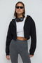 Zippered Hooded Sweatshirt - 3