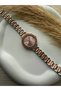 Öztel Vintage Minimalist Large Dial Cord Vintage Women's Wristwatch - 7