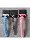 3Pcs Adhesive System,Stainless Bathroom Organizer, Razor Holder, Washcloth Holder