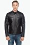 Brando Genuine Lambskin Biker Men's Jacket Black