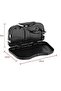 Car Seat Back Foldable Tray Black - 5