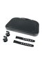 Car Seat Back Foldable Tray Black - 4
