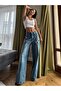 Zip Detail Design Jean Trousers - 3