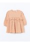 Peak New Season Crew Neck Girls' Crinkle Dress - 4