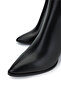 Women's Genuine Leather Black Leather Classic Boots - 3
