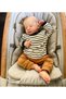 49CM NPK 49CM Newborn Baby Doll Reborn Loulou Asleep Soft Cuddly Body Lifelike 3D Skin with Visible - 3