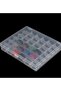1pc 36 Spools Empty Bobbins Storage Box Sewing Accessories Tools Plastic Sewing Machine Bobbin Ca... - 7