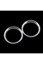 2Pcs Car Air A/C Vent Ring Cover Trim Frame Sticker for Nissan Micra March K13 2011 2012 2013 201... - 2