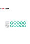 30Pcs TIG Welding Torch Accessories Stubby Gas Lens 4#~12# Pyrex Glass Cup Kit For WP-17/18/26 To... - 4