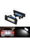 مصباح لوحة ترخيص LED Canbus 2x ANGRONG أبيض 6000K لسيارات BMW 3 5 Series E39 E60 E61 E90