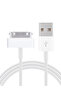 كابل USB أبيض بطول 1 متر مزود بـ 30 دبوسًا لهاتف iPhone 4S 4 3GS وiPad 1 2 3 وiPod Nano وiTouch وكابل شحن سريع - 8