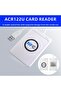 قارئ بطاقات ذكية ACR122U RFID IC وناسخة وكاتبة بدون تلامس وناسخة قابلة للكتابة واستنساخ NFC USB S50... - 8