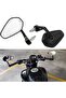 7/8" 22mm Motorcycle MotorbikeScooters Rear View Side Mirror HandleBar End Mirrors For Yamaha Kaw... - 5