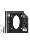 علبة محرك الأقراص الصلبة DM DW95 مقاس 9.5 مم من البلاستيك Optibay SATA 3.0 مع محول DVD 2.5 SS... - 7