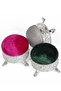 Round Velvet Bulk Pincushion - Set of 2, Mixed Color, Stylish and Practical Design